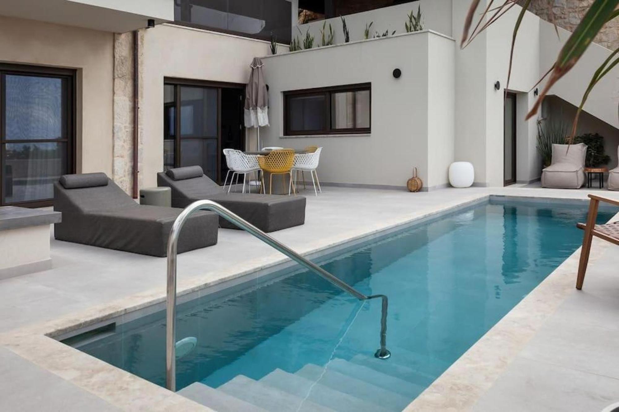 Orama Luxury Suite 3 Bedrooms With Private Pool Hersonissos (Crete) Exterior foto