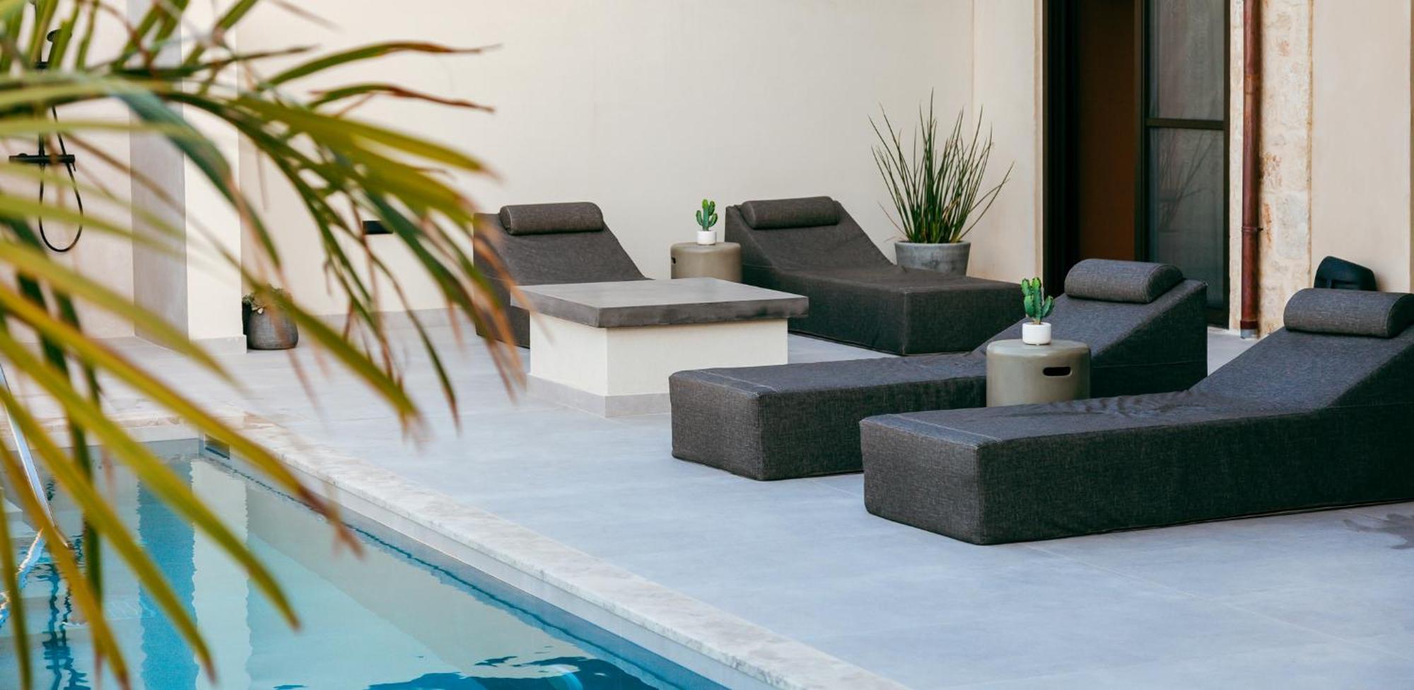 Orama Luxury Suite 3 Bedrooms With Private Pool Hersonissos (Crete) Exterior foto